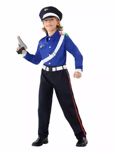 Strój policjanta Carabinieri dla chłopców, Rozmiar: 3-4 lat(98-115 cm)