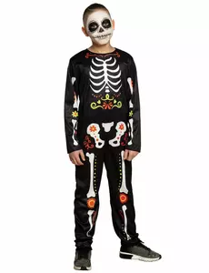 Kostium Dia de los muertos dla chłopców, Rozmiar: 4-6 lat(104-116 cm)