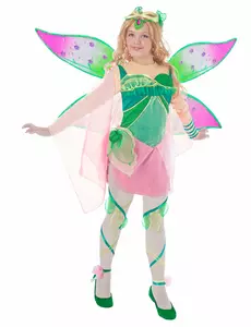 Kostium dla dzieci Winx Club™ Flora™, Rozmiar: 4-6 lat