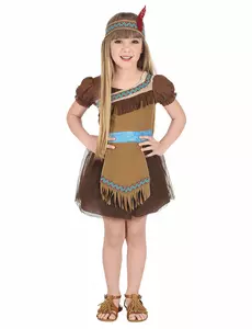Elegancki strój Indianki, Rozmiar: 2-3 lat(104 cm)