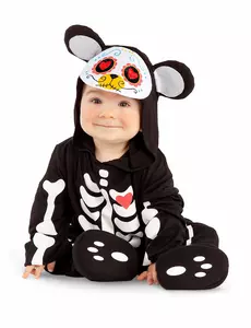 Kostium mini misia Dia de los muertos Baby, Rozmiar: 7-12 miesięcy (74 - 80 cm)