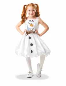 Animowany kostium Olafa z Frozen 2 dla dziewczynek, Rozmiar: 3-4 lat (90 to 104 cm)