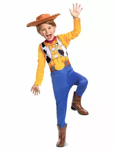 Woody — klasyczny kostium Toy Story™ dla dzieci, Rozmiar: 7-8 lat (124 - 136 cm)