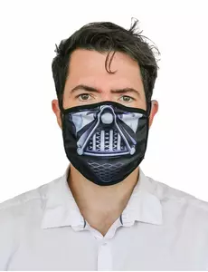 Maska na nos z nadrukiem dla dorosłych Mrocznego Pana