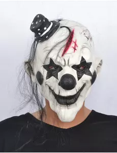 Maska Clown Creepy Rocker dla dorosłych