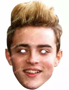 Kartonowa maska Edward Jedward