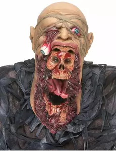 Maska lateksowa zombie pożeracz dla dorosłych