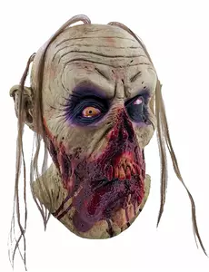 Halloweenowa maska krwawego zombie dla dorosłych