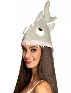 Kapelusz pluszowy Tiny Shark dla dorosłych
