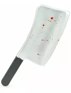Plastikowy Halloweenowy Krwawy Tasak