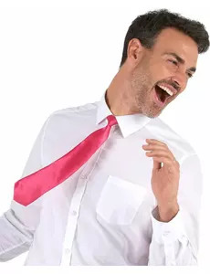 Różowy krawat dla dorosłych