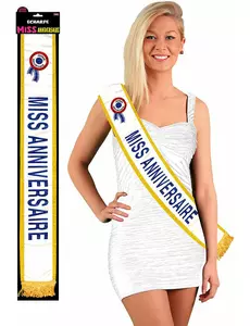 Urodzinowy szalik Miss