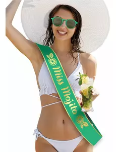Zielony szalik damski Miss Mojito