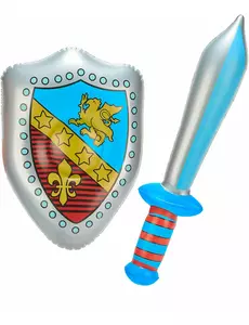 Nadmuchiwany miecz i tarcza
