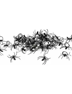 Partia 50 pierścieni Halloween Spider