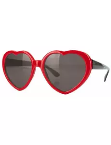 Damskie okulary Lolita w kształcie serca