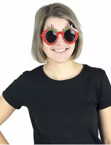 Okulary Truskawkowe dla Dorosłych
