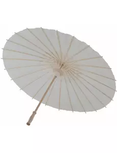 Biały parasol
