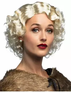 Peruka platynowa blond damska
