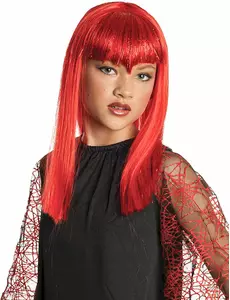 Peruka Red Devil Girl