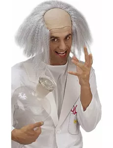Peruka szalonego profesora dla dorosłych