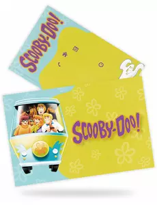 8 zaproszeń Scooby-Doo™ z kopertami 10x16 cm