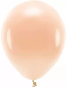 100 pastelowych brzoskwiniowych balonów lateksowych 26 cm