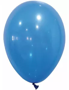 12 niebieskich balonów 28 cm