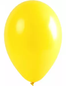 12 żółtych balonów 28 cm