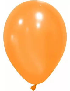 12 pomarańczowych balonów 28 cm