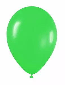 12 zielonych balonów 28 cm