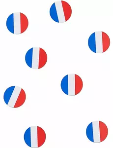 150 Konfetti na stół z flagą Francji