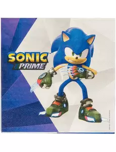 16 serwetek Sonic Prime 33x33 cm