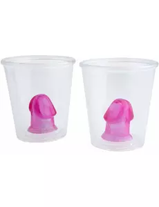 Zestaw 2 kieliszków z penisem