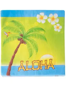 20 papierowych serwetek Aloha 33 x 33 cm