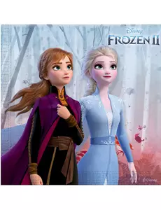 20 papierowych serwetek Frozen 2™ 33 x 33 cm
