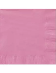 20 różowych serwetek papierowych, 33 x 33 cm