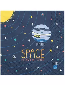 20 serwetek papierowych Space Adventure 33 x 33 cm