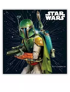 20 papierowych serwetek Star Wars Galaxy™ 33 x 33 cm