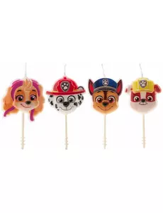 4 świeczki urodzinowe Paw Patrol™