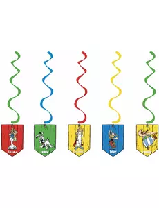5 Spiralna dekoracja wisząca Asterix™ 60 cm