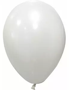 50 białych balonów 30 cm