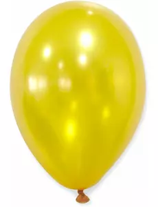 50 balonów metalicznych złotych 30 cm