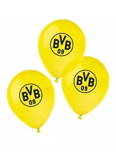 6 balonów lateksowych Borussia Dortmund