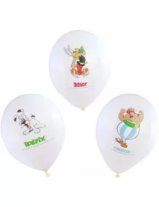 6 lateksowych balonów Asterix™ 27 cm