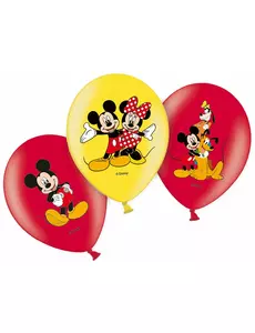 6 lateksowych balonów Mickey™