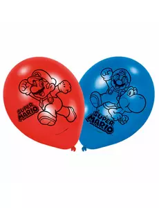 6 lateksowych balonów Super Mario