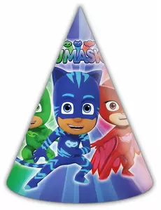 6 czapek imprezowych PJ Masks™