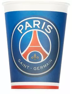 6 kubków papierowych PSG™ 25 cl