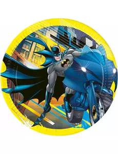 8 papierowych talerzy Batman™ 23cm